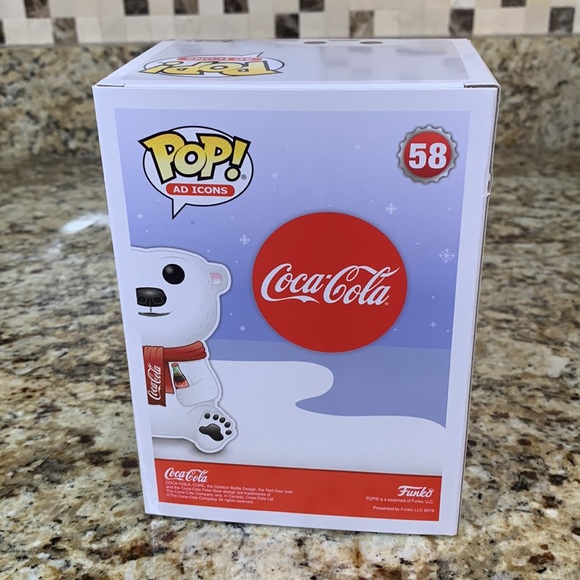 Funko. Coca-Cola Polar Bear 58. Flocked. Limited Edition. - Picture 2 of 4